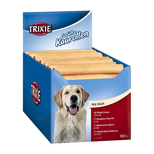 Trixie Rollos Rellenos de Salmón para Perro - 100 x 22 g, Total: 2200 g