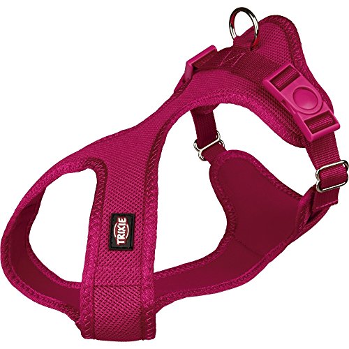 Trixie Suave Perro arnés, 28 – 40 cm x 15 mm, Color Fucsia