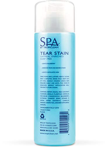 TROPICLEAN SPA by Quitamanchas para Mascotas, 236 ml, Fabricado en Estados Unidos