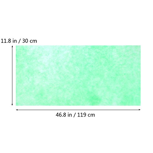 UEETEK Espuma filtrante bioquímica del filtro del acuario del filtro de la esponja del acuario del filtro para los tanques de acuario 120x30x0.8cm