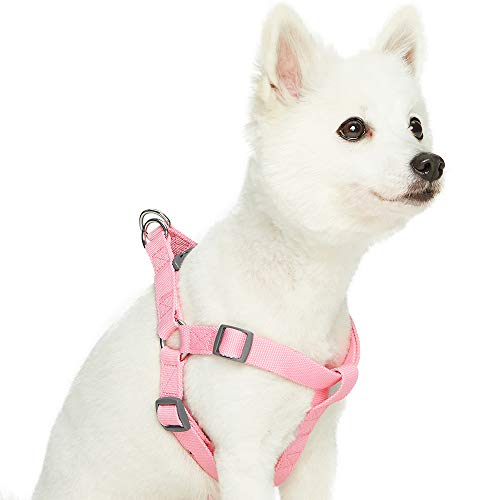 UMI. Essential Classic - Arnés para Perros L, Contorno del Pecho 67-98 cm, arneses Ajustables para Perros (Rosa)