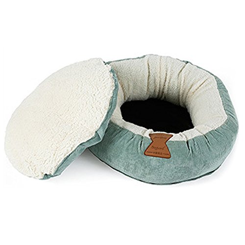 Upsmile - Cama para gato para mascotas, cama suave, cómoda para casa, cachorro, invierno, habitación cálida, arena de animales pequeños, para perro o casa, cojín redondo, accesorios para donut