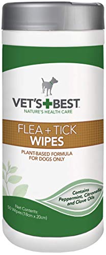 Vet's Best Pulverizador de pulgas, garrapatas y ácaros para Perros, 500 ml