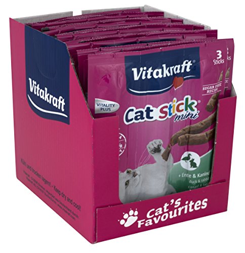 Vitakraft C-78206, Cat-Stick Pato - 18 g [Pack de 20]