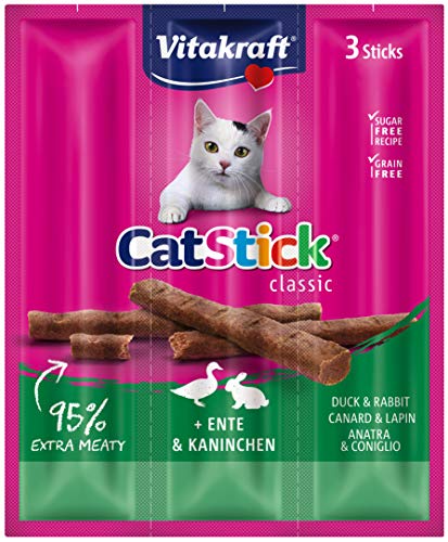 Vitakraft C-78206, Cat-Stick Pato - 18 g [Pack de 20]