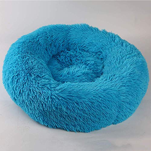 Vivi Bear Cama Gato Cama Perro Extra Suave Cómodo Lindo,Cojín de Gato Lavable de la Cama,Lecho Ovalado de Cueva de anidación Adecuado para Gatos y Perros pequeños y medianos