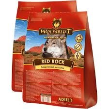 'Wolf sangre Red Rock con känguruf leisch y calabaza "Pack de ahorro 2 x 2 kg