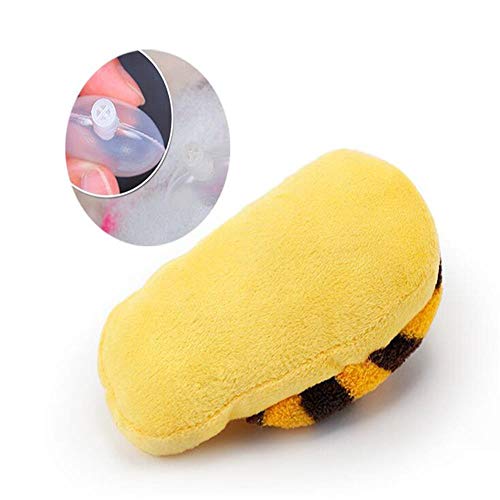 WOOAI Pet Supply Dog Toy Soft Fleece Slippers Squeak Toys para Cachorro de Perro pequeño 80103, E, Longitud 16 cm