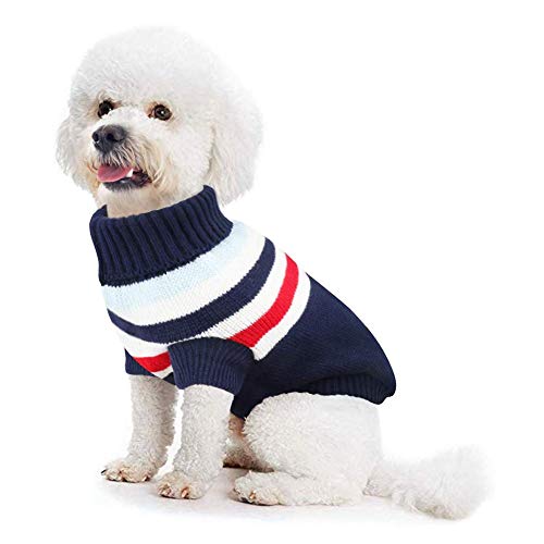 WPETM Ropa para Gatos y Perros Navidad Perro Gato Jersey Regalo Invierno Cálido Ropa para Perros pequeños Perros medianos Grandes,XL