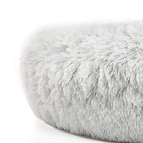 Wuudi Cama para Gatos, Cama Redonda Suave y Suave para Mascotas/Cama para Cachorros/Cama para Mascotas/Canasta para Gatos/Cama para Gatos