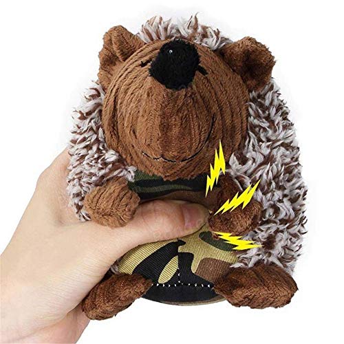 XuZeLii Juguete De Peluche Pet Chew Juguetes For Perros Juguetes Divertidos Erizo Alimentos For Mascotas De Felpa Rattle and Squeak Juguete Regalos Adecuados para NiñOs Y Amigos