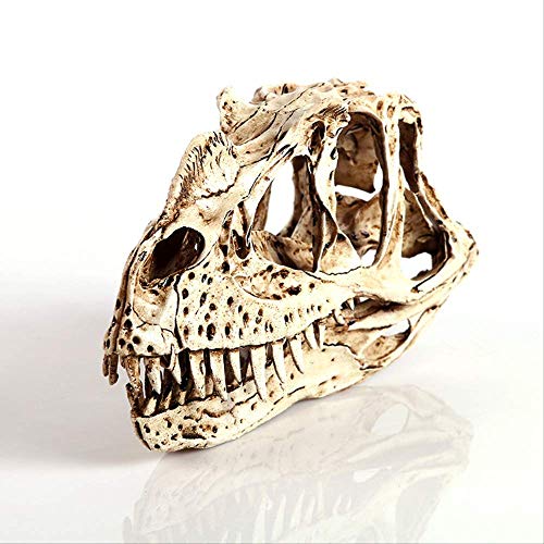 YGZS Decoración de la pecera Esquina Nariz quilla Resina artesanía Calavera Personalidad Dinosaurio Esqueleto 20 cm * 11 cm * 8 cm