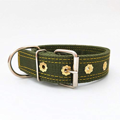 Yisatann Correa Perro Set Collar de Perro Correa Collar de Perro Cuerda de tracción Ajuste de Perro Grande Entrenamiento out-XS