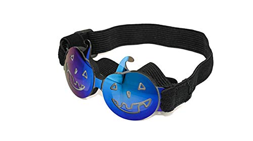 Yonfan - Gafas de Sol de Calabaza para Perro, Gato, Disfraz, para Fiestas, Carnaval, Halloween, protección UV, protección para los Ojos para Perros pequeños y medianos, Gatos, Cachorros, Gatitos