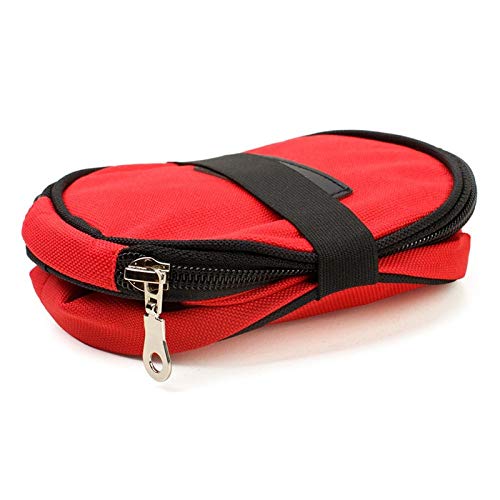 ZANGAO 24.5x14.5CM Viaje Plegable al Aire Libre Tazón de Perro Mascotas Hámster Contenedor de Comida Seca Bolsa Impermeable TB Venta (Color : Black)