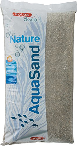 Zolux Gravier Natural para Acuario Cuarzo Medio de 1,5 a 2,5 mm de granulométie – 12 kg