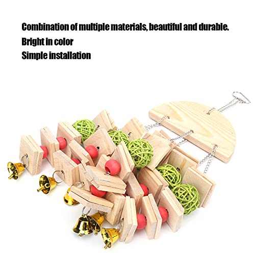 01 Juguetes para Pájaros, Juguetes para Masticar Loros, Jaulas para Pájaros, Juguetes Colgantes, Juguetes para Adiestramiento De Aves para Periquitos De Adiestramiento De Aves