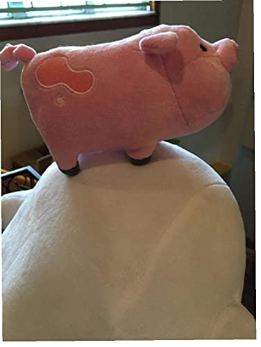 1 unid 18 cm Toys de Peluche Gravedad Falls Waddles Dipper Mabel Rosa Muñecas de Cerdo y Funda Waddles Relleno Muñecas Suaves Niños Regalos de cumpleaños