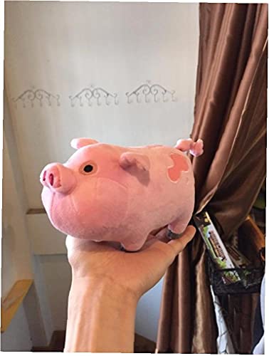 1 unid 18 cm Toys de Peluche Gravedad Falls Waddles Dipper Mabel Rosa Muñecas de Cerdo y Funda Waddles Relleno Muñecas Suaves Niños Regalos de cumpleaños