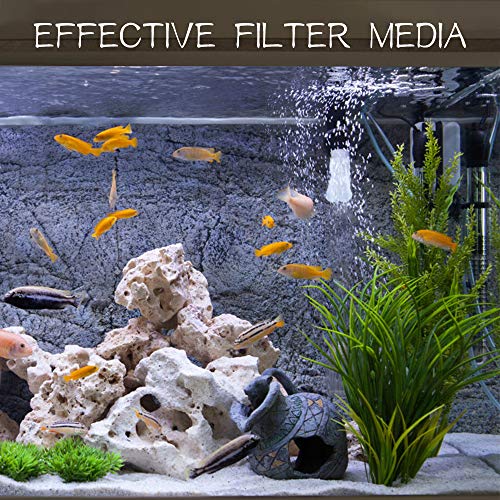 10 Piezas Tanque de Peces de Acuario Fieltro, Calcetines de Filtro de Malla Los Calcetines de Filtro Bolsas de Filtro para Acuario