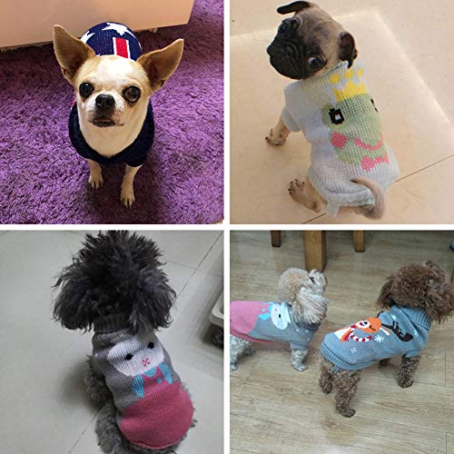 1Pc Perro de Mascota suéter suéter de Invierno Ropa de Abrigo para Perros pequeños Chihuahua Shih Tzu Cachorro Pug Trajes Chaqueta de la Capa Perros Animales Ropa