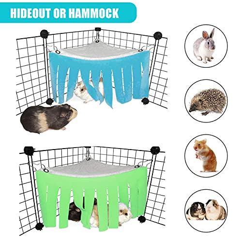 2 Pcs Escondite de Animales Pequeños para Mascotas Hamaca de Tienda de Hámster Animales Pequeños Tienda Jaula Escondite Hámster Accesorios para Jaulas para Mascotas Ardilla Hurón Conejito Chinchilla