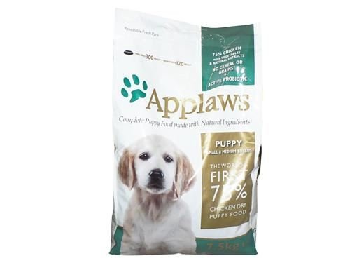 (2 unidades) Applaws – cachorro pequeño/mediano Raza 7,5 kg