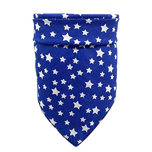 4 º Bandanas Perro De Julio Bandera Americana De Estrellas Patrióticas Bufanda del Triángulo Baberos Perro Pañuelo Pañuelo para Pequeñas y Grandes Perros Gatos Domésticos Animales