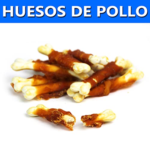 5 Packs de Snacks, Chuches y Premios para Perros Pequeños,Medianos y Grandes - Golosinas y Aperitivos para Premiar y Educar - 500 g