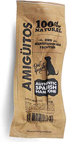 6 Pcs Hueso Jamon para Perros Natural al Vacio Grande Fortalecedor de Dientes Stick Dental Dog Snack 20 cm (Cada Unidad 340-350g) BPS-7613 * 6