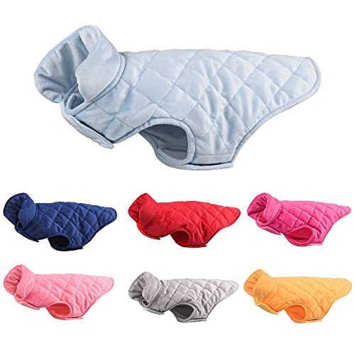 Abrigo de perro ropa de invierno para perros pequeños medianos y grandes forro polar suave ropa de Bulldog francés a prueba de viento chaqueta cálida para cachorros trajes de puente Whippet