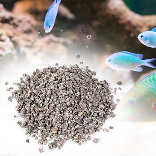 Acuario Filtro de zeolita Natural Tanque de Peces Purificador de Agua Eliminador de olores Filtro de Acuario Piedra Eliminador de Oder Natural con Bolsa de Medios Gratuita