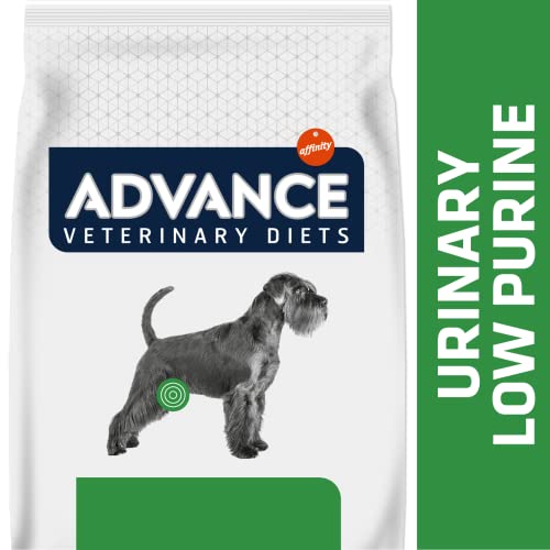 Advance Veterinary Diets Urinary Low Purine - Pienso para Perros Adultos con Problemas de Orina de Razas Medias y Grandes - 12 Kg