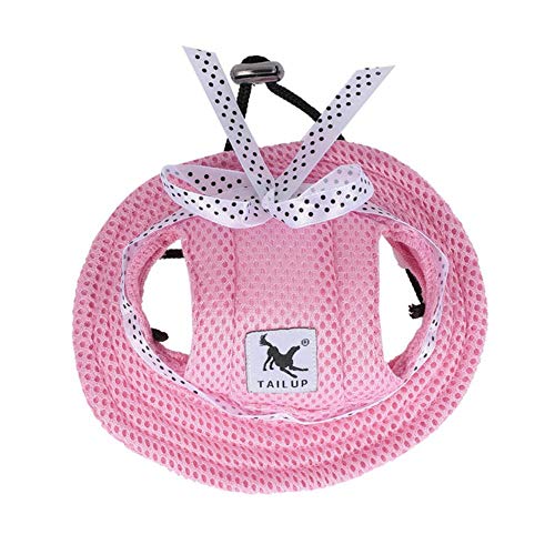 AFRUDDR Sombrero para Perros Gorra de Visera de Verano para Perros Gorra pequeña para Perros Mascotas Cachorro Sombreros para Productos para Mascotas al Aire Libre Chihuahua, Sombrero Rosa, M