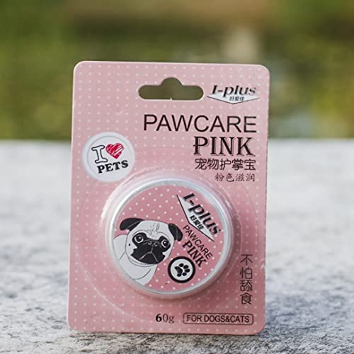 Aiyrchin Bálsamo para Patas Y Nariz para Perros Y Gatos, Crema Hidratante De 60g para Almohadillas para Perros con Picazón Agrietada, Protección para Patas De Nariz para Perros