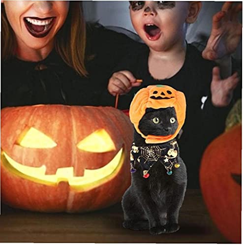 Aiyrchin Halloween Pet Bups Comportante Hat Hat Cat Dog Dog Dog Doy Up rol Payo Presiones De Presiones De Presos Accesorios Accesorios por Fotos Props Lineo 17 * 12 * 5 Cm