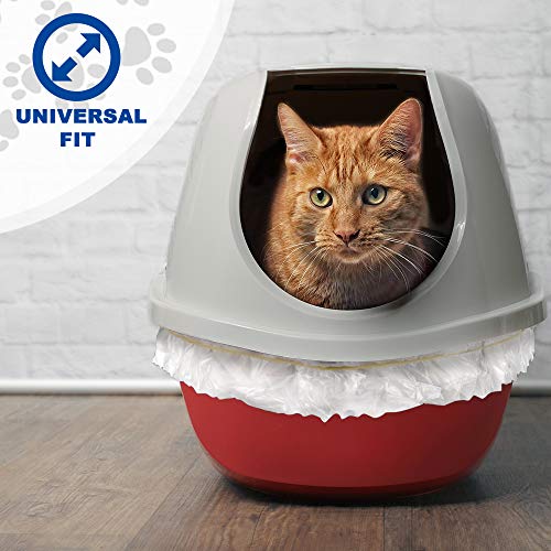 Alfapet Gato del Gatito Pan desechable, tamizar Liners- 10-Pack + 1 Transferencia Liner para Grandes, x-Large, Gigante, Gigante Extra-tamaño de la litera Cajas- Pack de 6, 40 en x 38 en