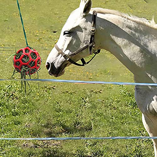 Alimentador De Heno De Bola De Tratamiento De Caballos, Juguete De Alimentación Colgante Para Ovejas De Cabra De Caballo, Bola De Juguete De Alimentador De Heno De Establo, Para Sus Caballos Y Cabras