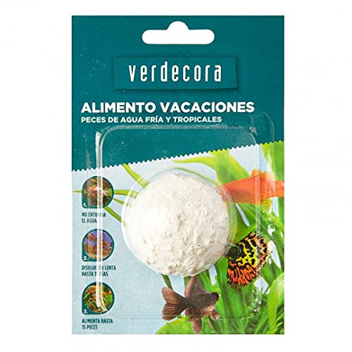 Alimento Pastillas para Peces Verdecora Fin de Semana o Vacaciones (Portes incluidos) (Vacaciones)