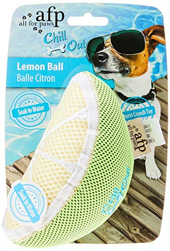 ALL FOR PAWS Juguete Hidratante En Forma de Limón Chill out, 15 cm