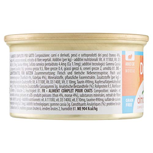 Almo Gato Daily Menu Mousse Gr. 85 atuno/Bacalao