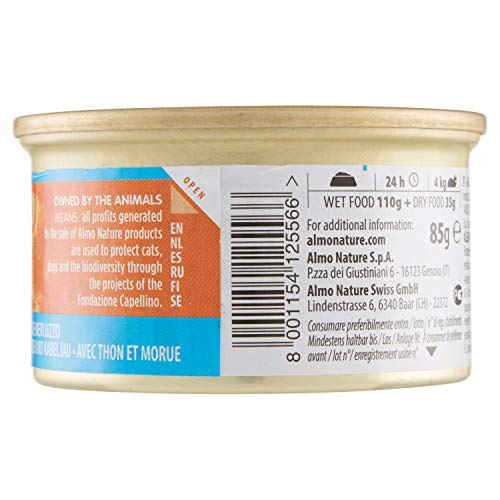 Almo Gato Daily Menu Mousse Gr. 85 atuno/Bacalao