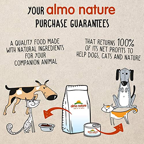 Almo Nature Pienso para Perros Adultos Holistic Dog Dry Buey (2 kg). Alimento para Perros Seco Alto en Proteínas para Razas Pequeñas con Sabor a Carne Natural. Comida Seca de Fácil Digestión