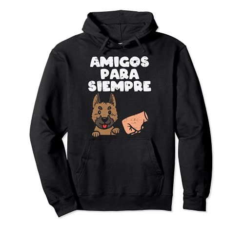 Amigos Para Siempre Pastor Aleman Perro Dog Lover Regalo Sudadera con Capucha