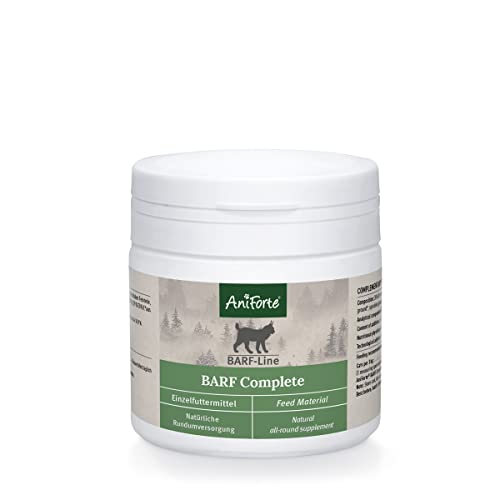 AniForte Complete Polvo para alimentación cruda 100g - Cuidado Integral Barf para Gatos