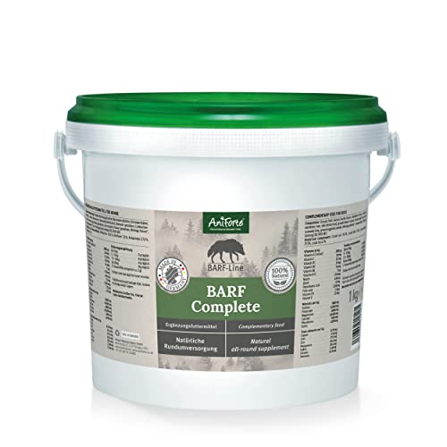 AniForte Complete Polvo para alimentación cruda 1kg - Cuidado Integral Barf para Perros