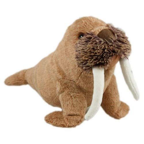 Animal Instincts Snow Mates Winston Walrus, Juguete de Peluche Suave para Masticar compañero, pequeño