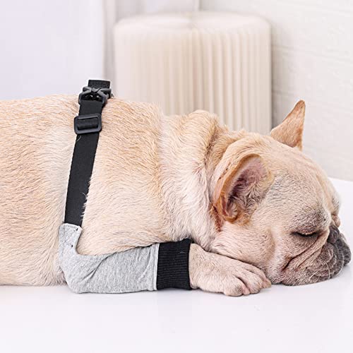 Anjing Apoyo para la pierna del perro, almohadillas protectoras para perros pequeños y gatos apoyan el higromo del codo, displasia del hombro, osteoartritis y dislocación del hombro (L)