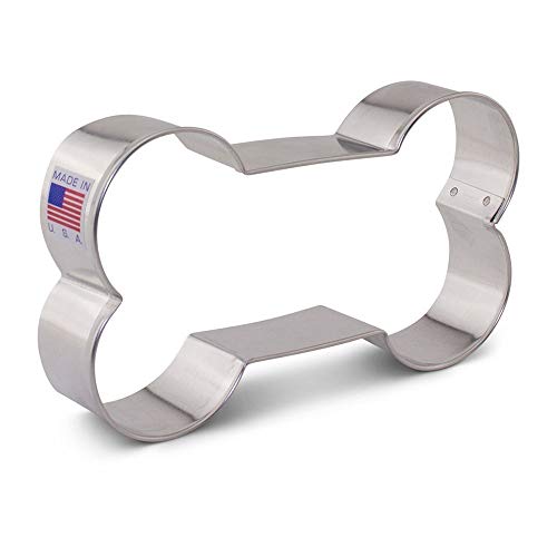 Ann Clark Cookie Cutters Cortador de galletas hueso de perro extragrande - 12,7 cm