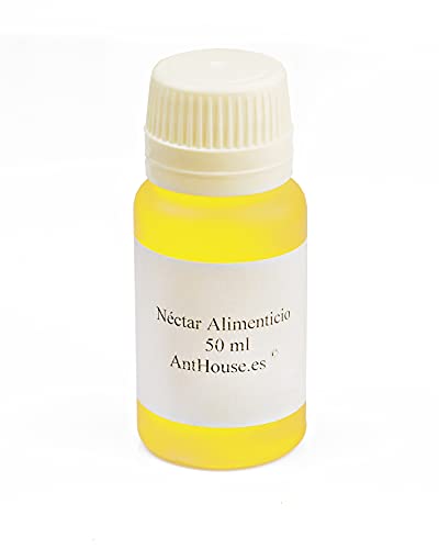 AntHouse.es - Súper Alimento para Hormigas Néctar Alimenticio Amarillo 50 ml | Complemento Ideal para tu Terrario u Hormiguero, Comida para Que Las Hormigas tengan la Energía Que Necesitan